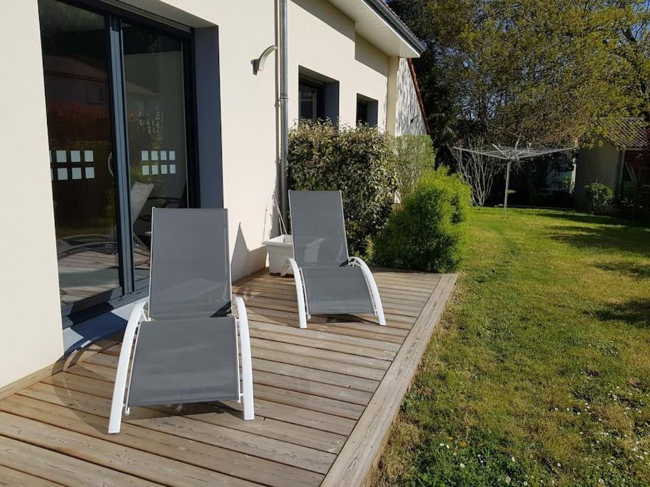 9 Pers 160 M² +Jardin- 10Mn Nantes -30Mn Mer Bouguenais Eksteriør billede
